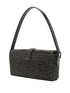 bolso de hombro adornado con gemas